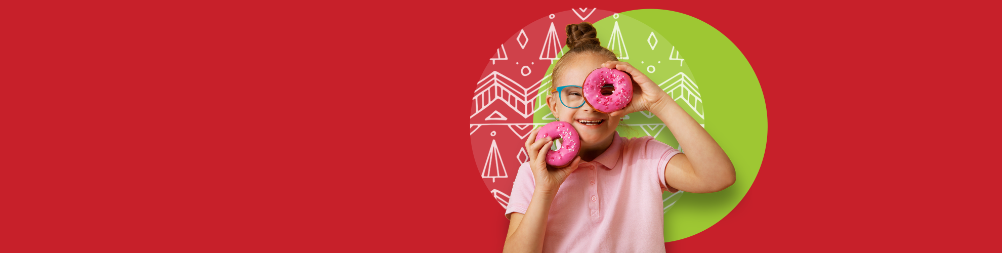 girl with donuts