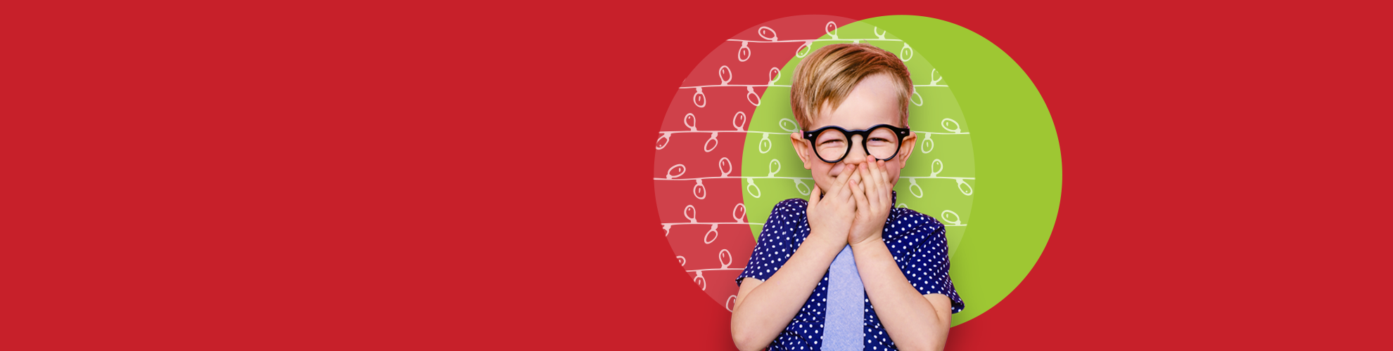 boy giggling